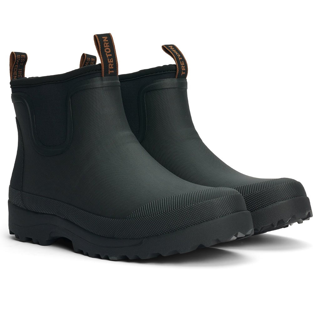 Tretorn Gummistøvler Terräng Low Neo Winter Jet Black