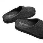 Minfot Tøfler Slip-on Viken Ull Antracit