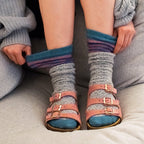 Minfot Ullsokker Mys Multi 2-pack
