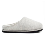 Minfot Tøfler Slip-on Viken Ull Lysegrå