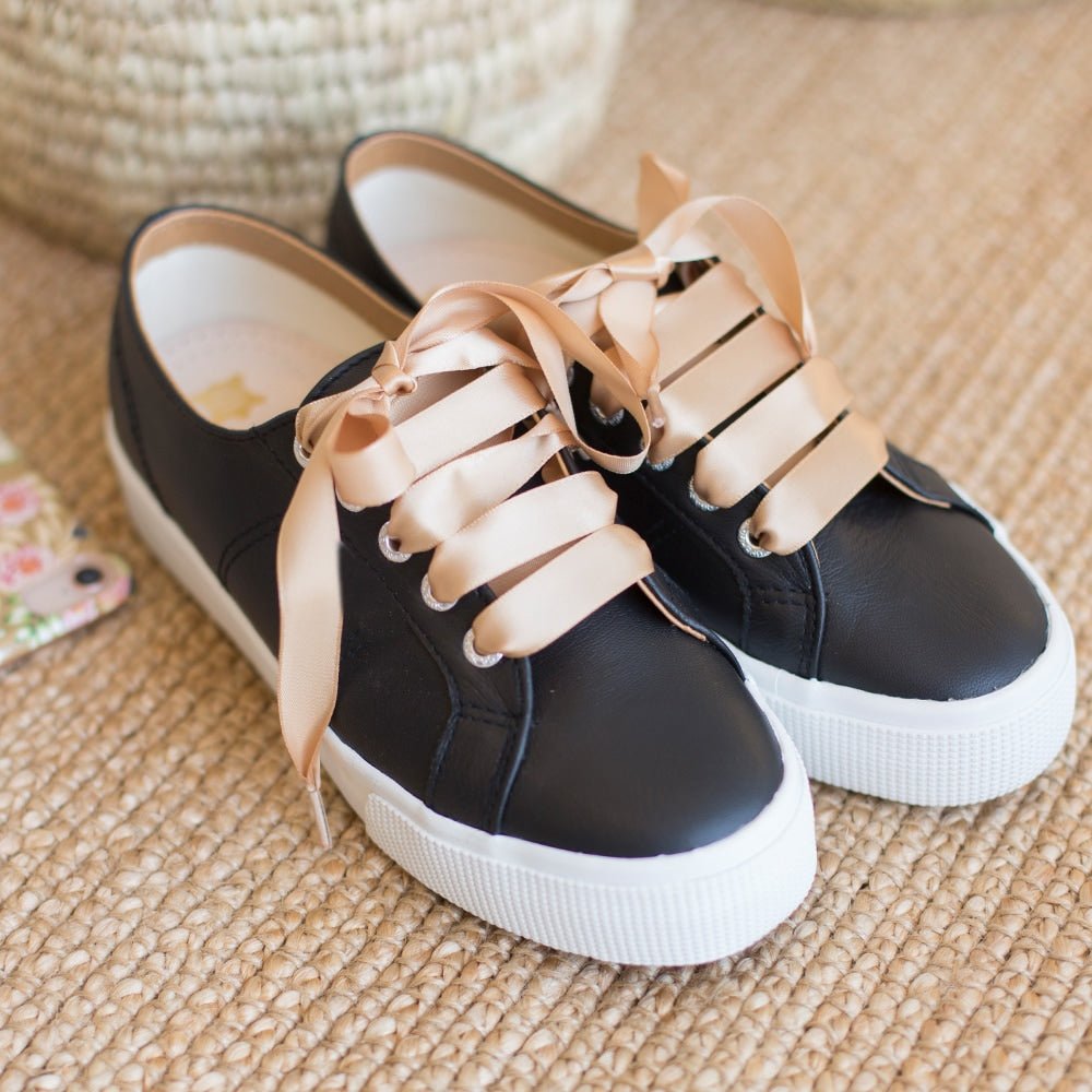 Springyard Skolisser Satin Champagne