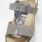 Suave Ekstra Bred Sandal Beige Tenn