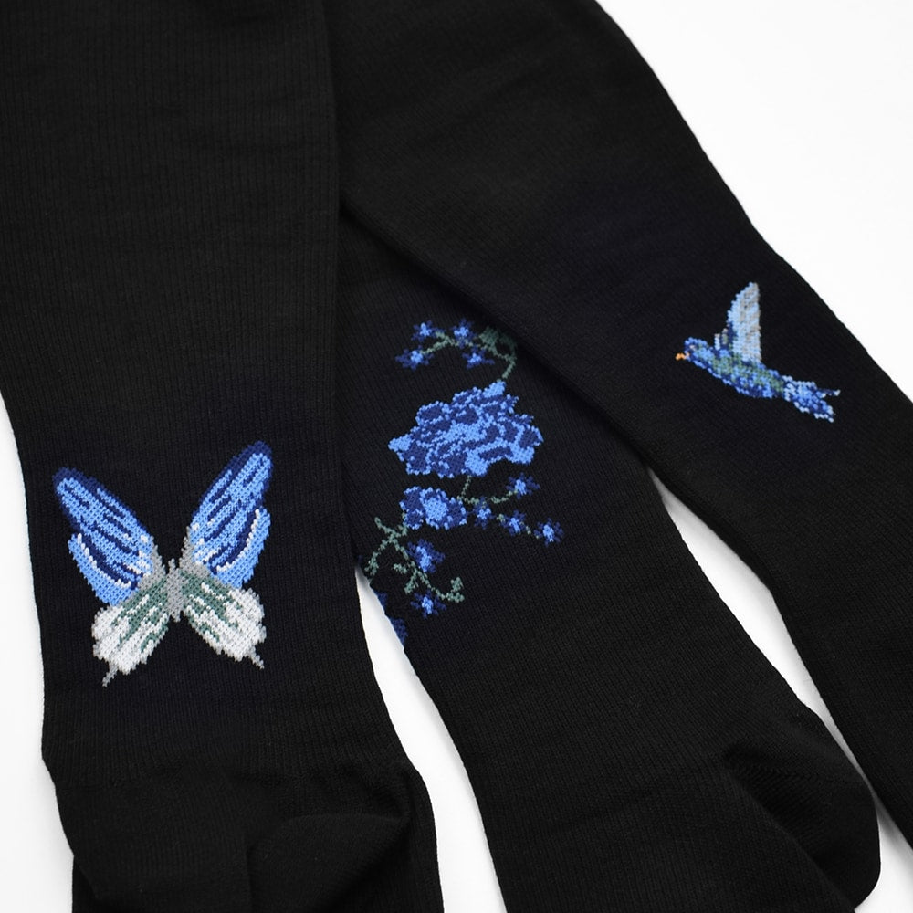 Minfot Flawless Støttestrømper Eco Bomull Summernight Svart 3-pk