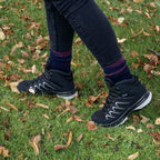 Minfot Stride Mid Sko Unisex Vanntett TEX Svart