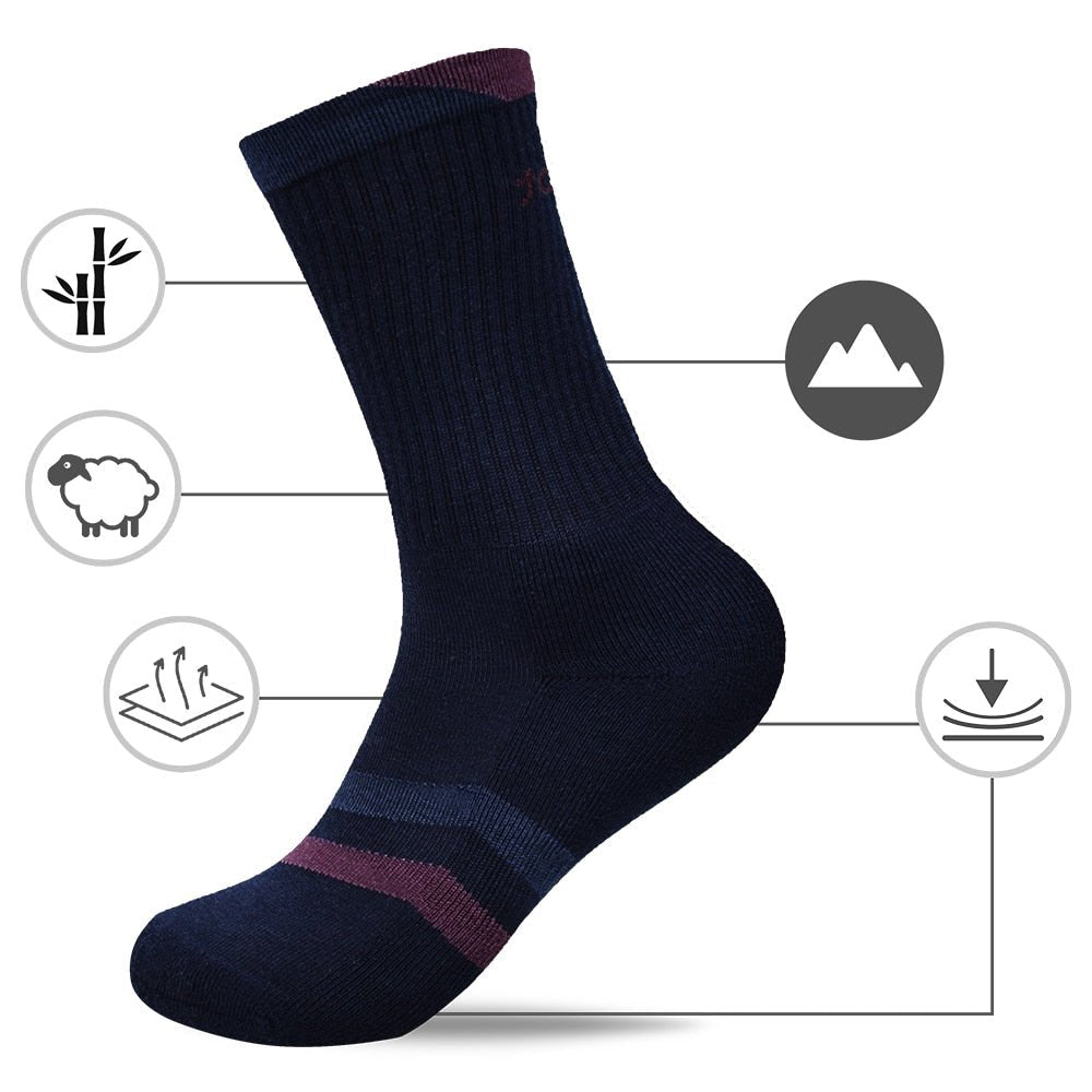 Minfot Vandringsstrømper Bambus Merinoull Abisko 3-pk