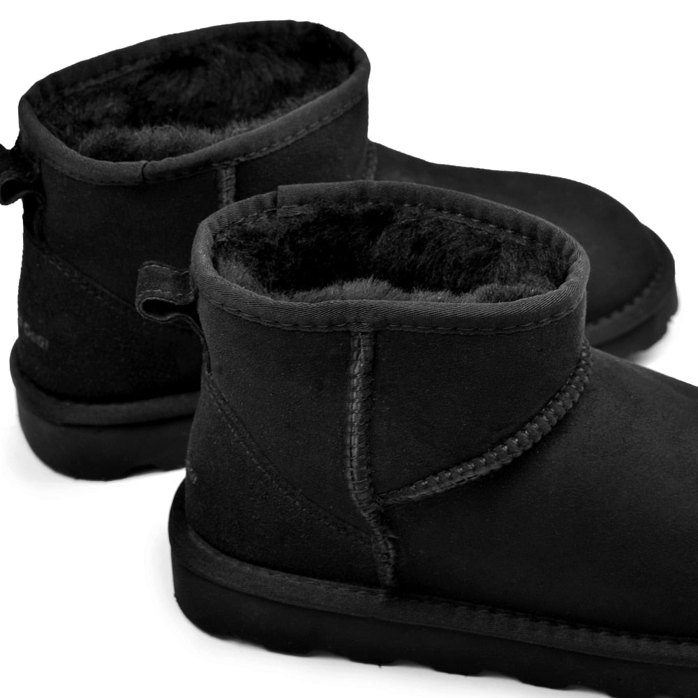 Rugged Gear Saueskinnstøvler Black 