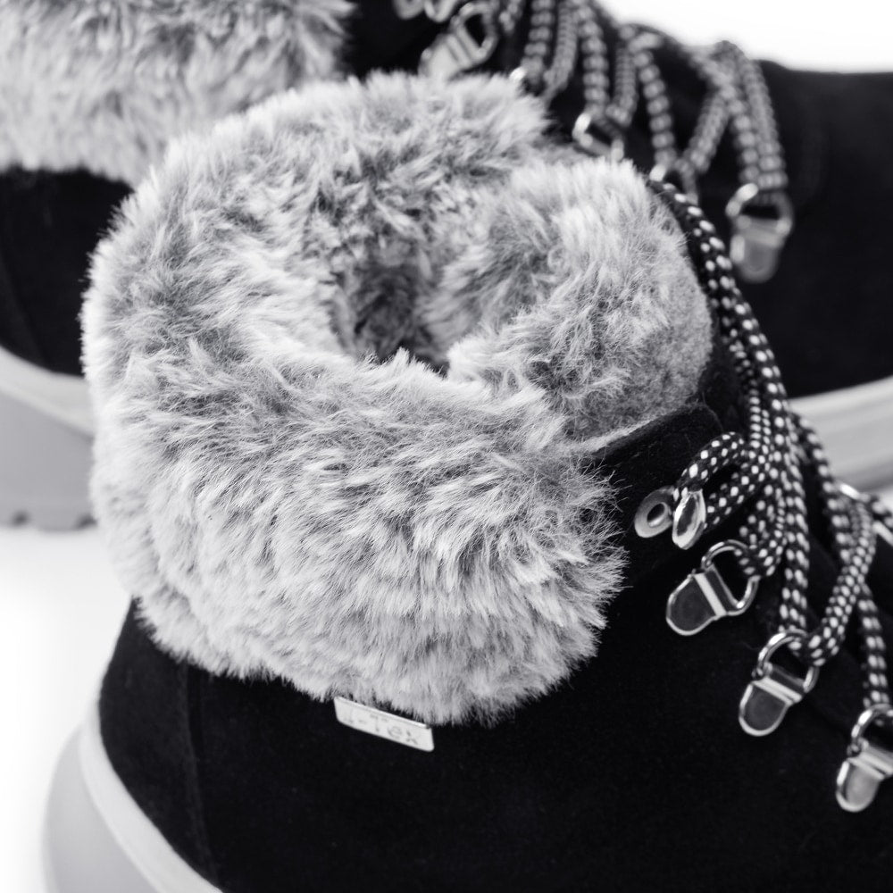 Minfot Sala Støvler Semsket skinn J-Tex Svart