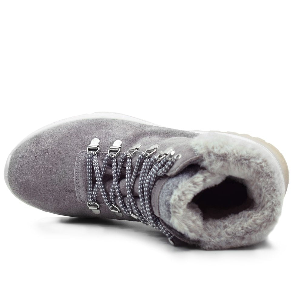 Minfot Sala Støvler Semsket skinn J-Tex Taupe