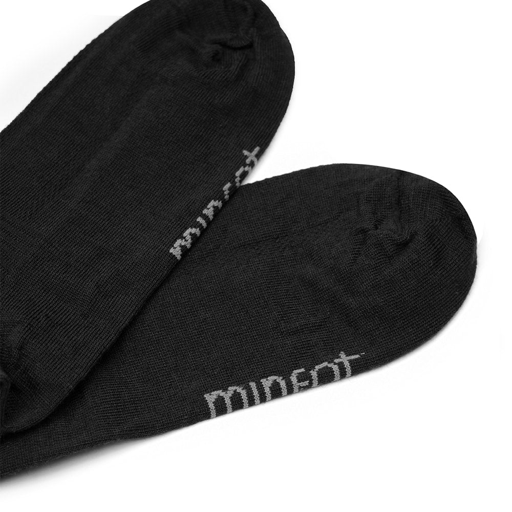 Minfot Strømper Merinoull Svart 3-pk