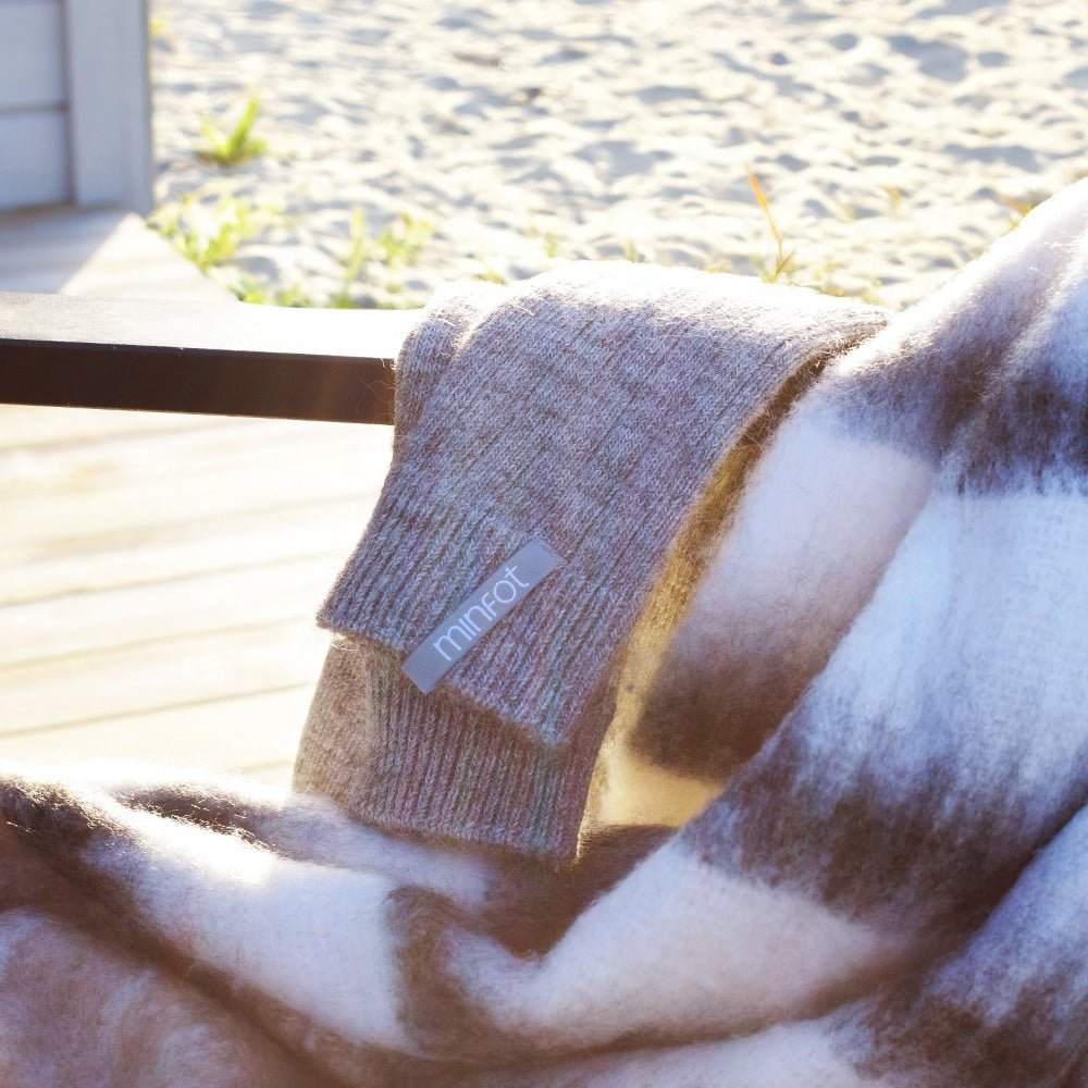 Minfot Raggsokker Alpacka Grå 1-pk