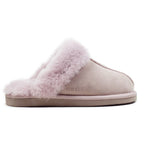 Minfot Saueskinntøfler Slip-on  Duved med såle Rosa