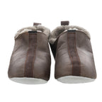 Shepherd Lina Saueskinnstøfler Stone Oiled Antique