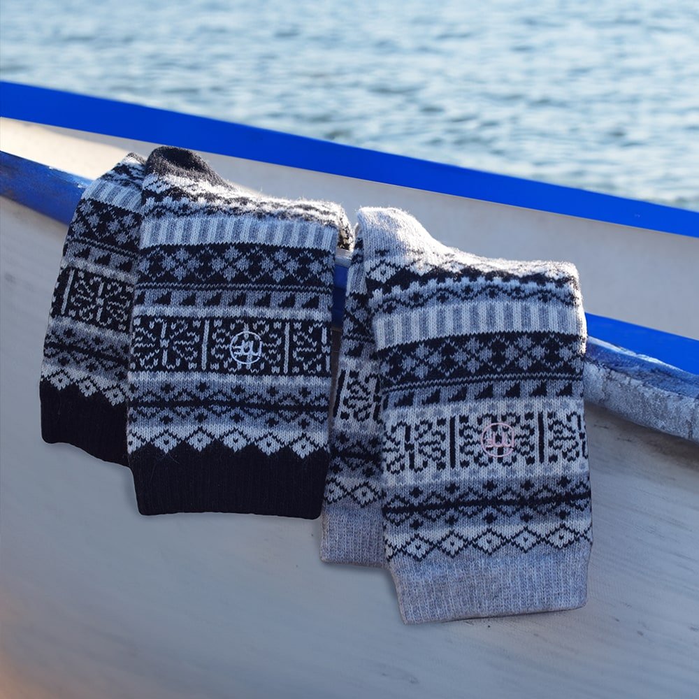 Minfot Geilo Ullstrømper Svart 2-pk