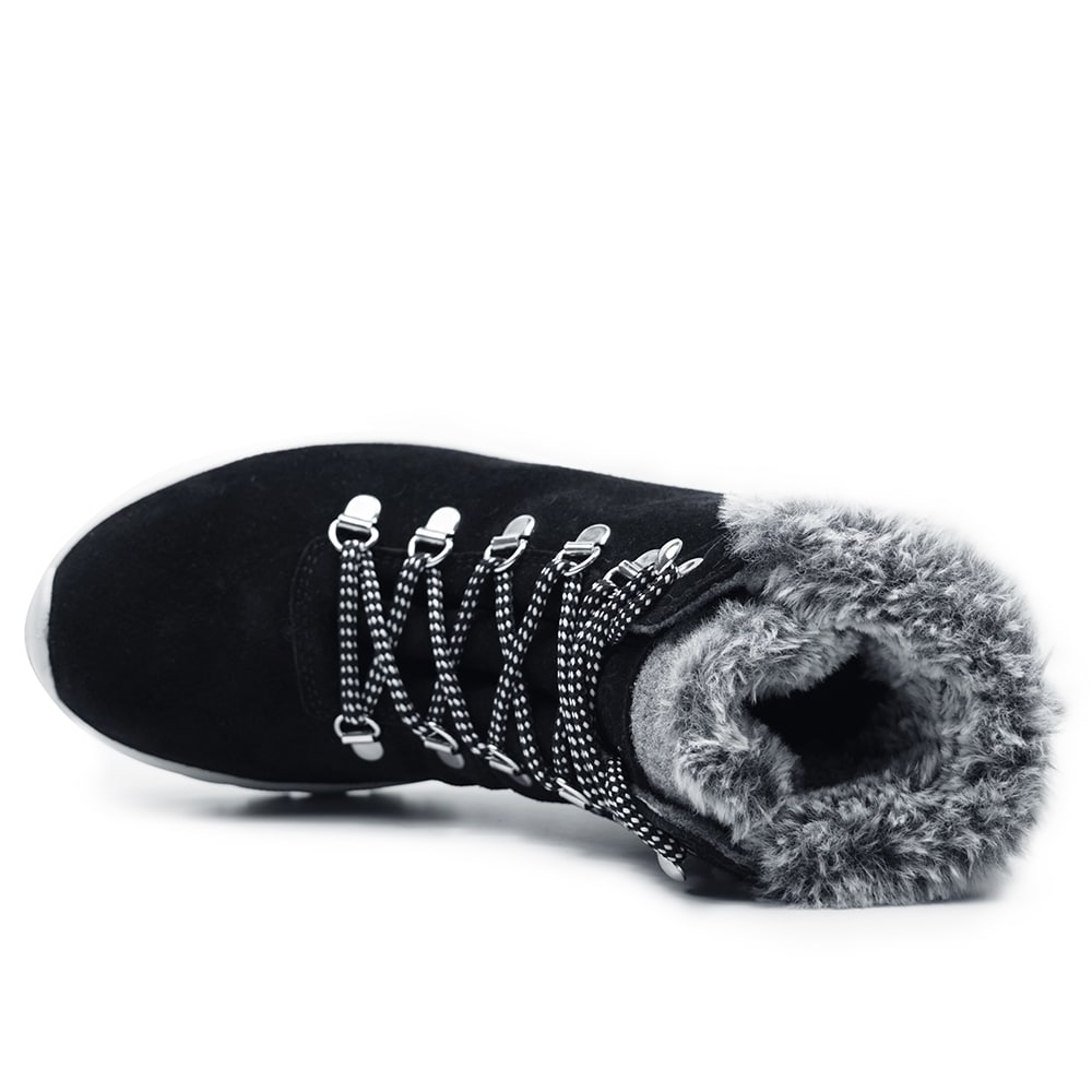 Minfot Sala Støvler Semsket skinn J-Tex Svart