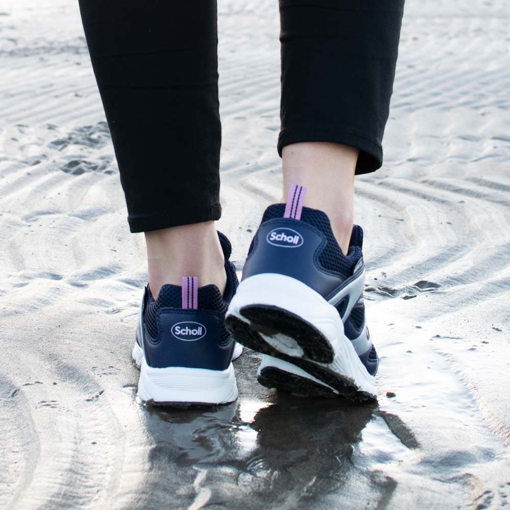 Produktbild 9 - RESALE Scholl Selfoss Waterproof Navy Pink