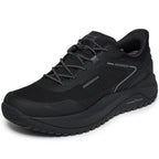 Skechers Badger Sneakers Herre Vanntette Slip-Ins Svart