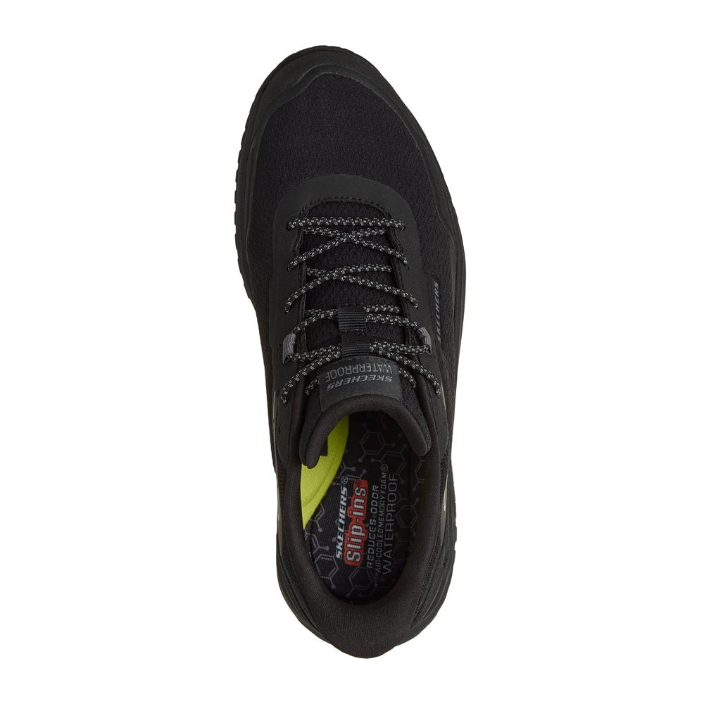 Skechers Badger Sneakers Herre Vanntette Slip-Ins Svart
