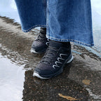 Minfot Stride Low Sko Unisex Vanntett TEX Svart