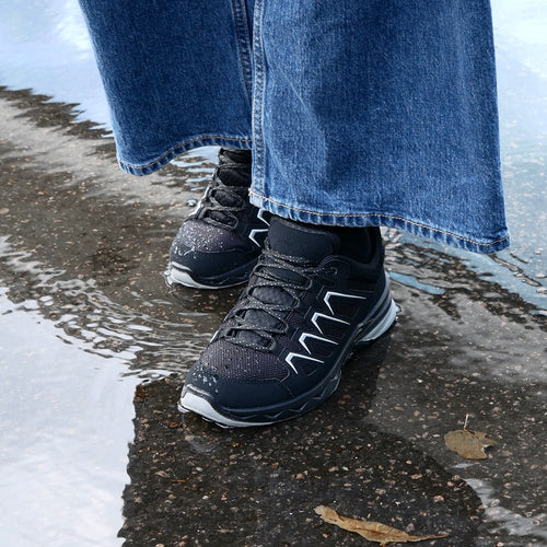 Minfot Stride Low Sko Unisex Vanntett TEX Svart