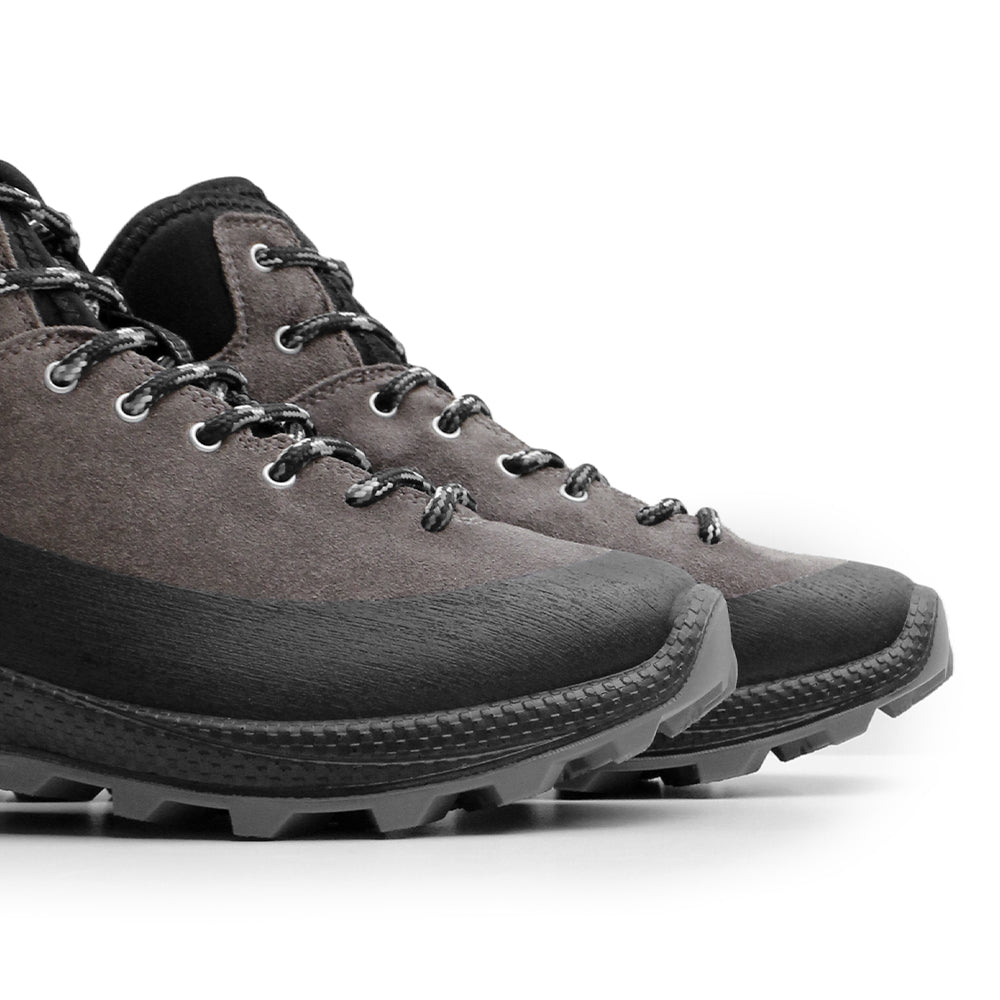 Produktbild 8 - Minfot Step Tursko Mid TEX Semsket Skinn Grå