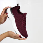 Minfot Sneaker Move Dame Mesh Bordeaux
