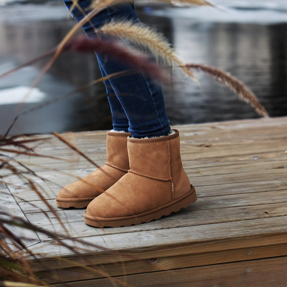 Rugged Gear Støvler Saueskinn Classic Chestnut