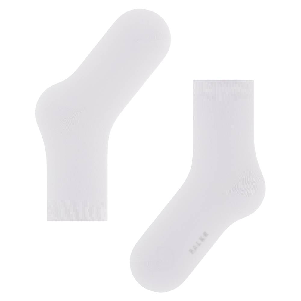 Falke Cotton Touch Strømper Dame Hvit 1-pk