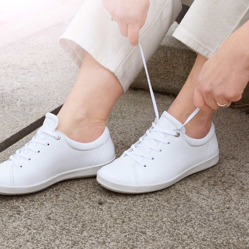 Minfot Aveny Sneaker Dame Skinn Hvit