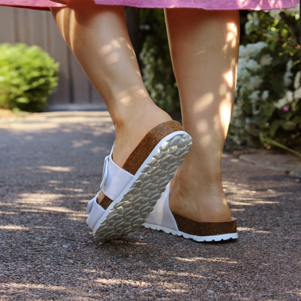 Minfot Sandaler Dame Softstep Hvit