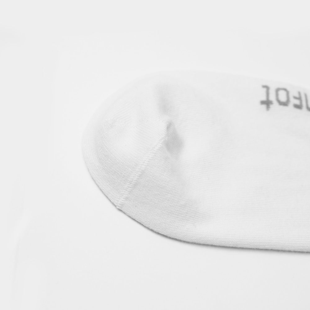 Produktbild 3 - Minfot Bambusstrømper Sneaker Sensitive Hvit 5-pk
