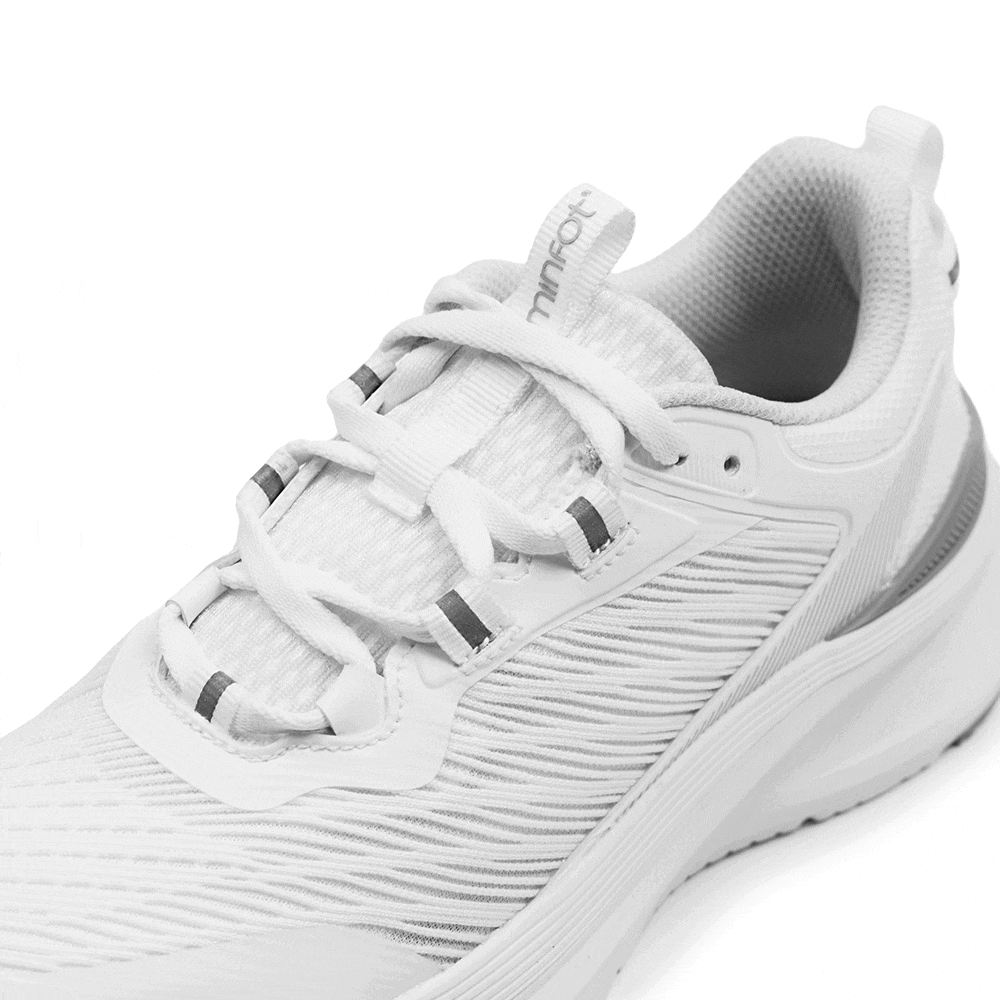 Minfot Journey Sneaker Dame Hvit