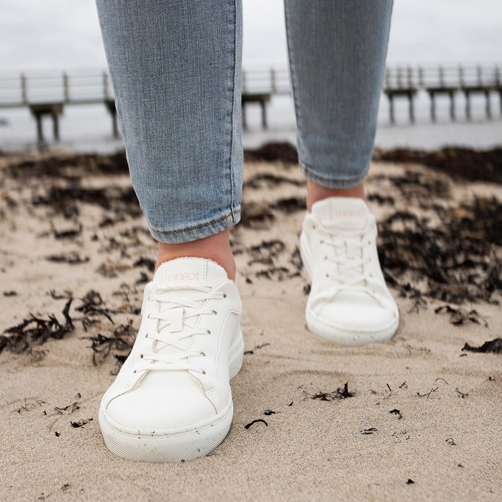Minfot Sneakers Båstad Dame Hvit