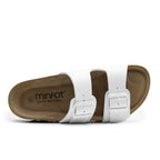Minfot Softstep Sandaler Dame Biosandal 2-remmer Softstep Hvit
