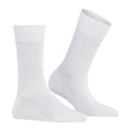 Falke Sensitive London Sokker Bomull Dame Hvit 1-pk