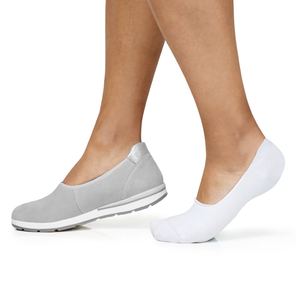Produktbild 3 - Minfot Ballerinastrumpor Bomull Vit 5-pack