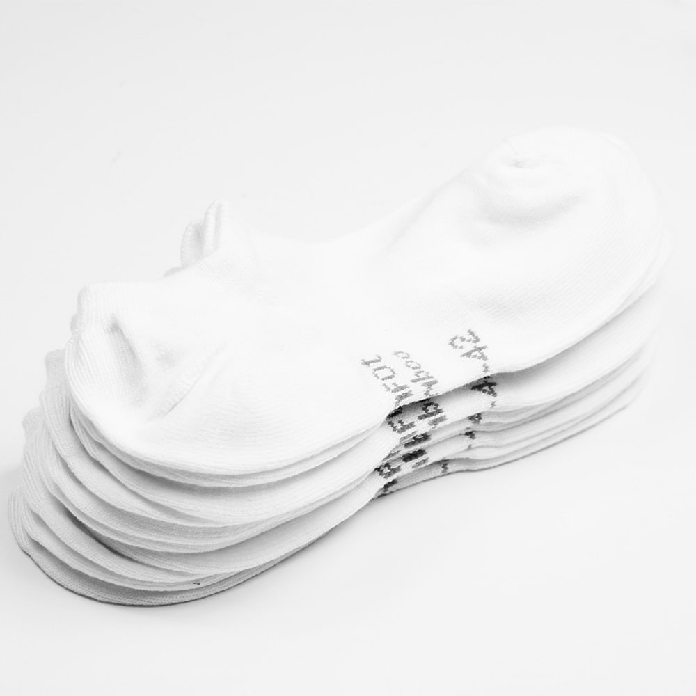 Produktbild 3 - Minfot Ankelstrømper Bambus Hvit 5-pk