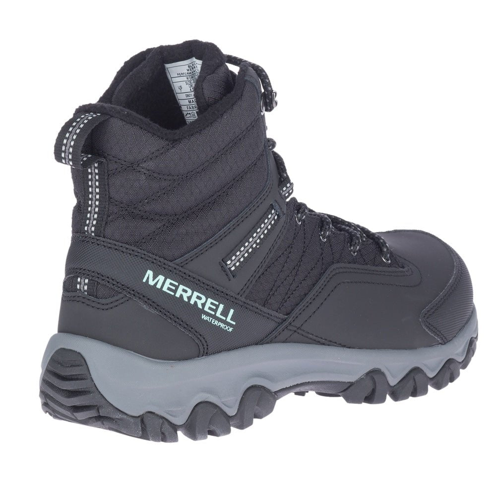 Merrell Thermo Akita Mid WP Dame Vanntette Svart