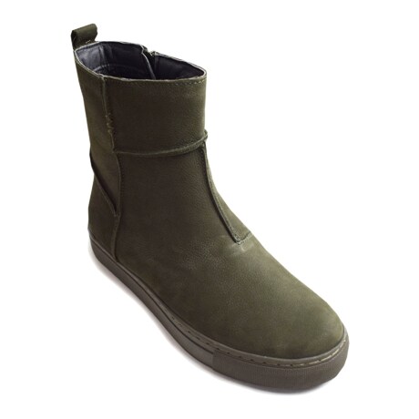 green comfort boots